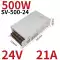 Mingwei chuyển đổi nguồn điện 380V sang 24V/12V/36V/48V DC 350W/1000W/2000W máy biến áp Nguồn điện