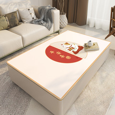 Коврики Журнальный столик 喜庆茶几垫pvc防水防油茶几布桌布新款客厅茶几台布硅胶防烫桌垫