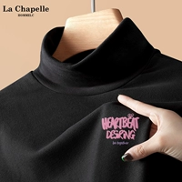 [Plel of Velvet Half -neck] черный (розовые чернильные сундук)