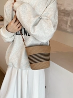 Khaki Black Bar 5098 с молнией на молнии