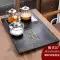 bàn trà điện seko Khay trà đá vàng đen phong cách Trung Quốc Bộ cấp nước hoàn toàn tự động bàn trà ấm đun nước tích hợp bộ trà kung fu hộ gia đình lớn trà biển bo ban tra dien Bàn trà điện