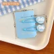 9#Blue Love Puppy BB Clip (одна пара)