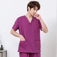 Сиреневые нарукавники, комплект, короткий рукав, поликоттон