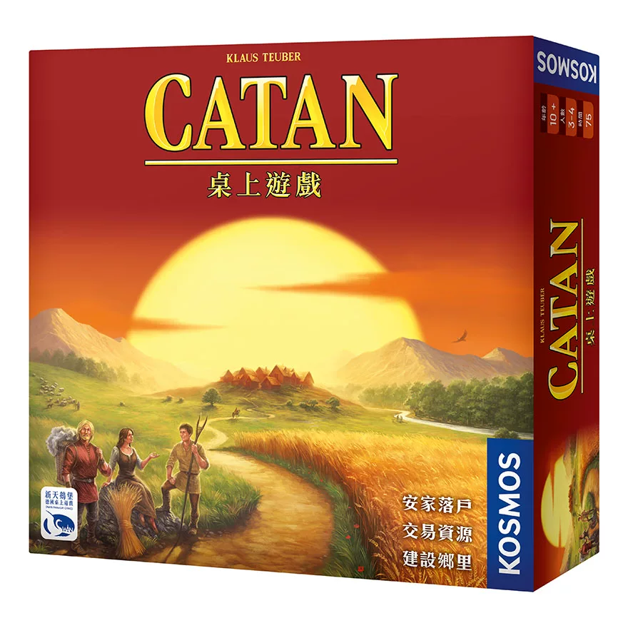 [Один настольная игра] Catan: Базовый Катану варварский бизнесмен расширенный Катану остров Китайская подлинная настольная игра