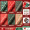 Рождественская смесь 12 + красная / зеленая горячая проволока 4 + поздравительные открытки Раффи доставка цветов + двойной клей