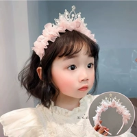 Розовая сетка корона