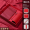 Винный красный без пряжек термос + 200 страниц ноутбук + ручка для подписи + подарочный мешок подарочный мешок подарочный мешок