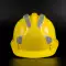 Mũ bảo hiểm an toàn phản quang ba sườn nam công trường xây dựng tiêu chuẩn quốc gia an toàn tiên tiến sản xuất mũ mũ bảo hiểm xây dựng in LOGO tùy chỉnh 