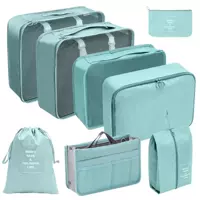 Водонепроницаемая ткань [Двойная сумка для озера восемь -кусок синего цвета]