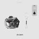 XKSU Mecha EVA High-Grade AirPods Case for AirPods Pro 2 and iPhone Airpods Pro 1