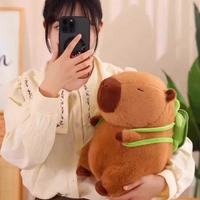 Капибала 35см + рюкзак черепахи