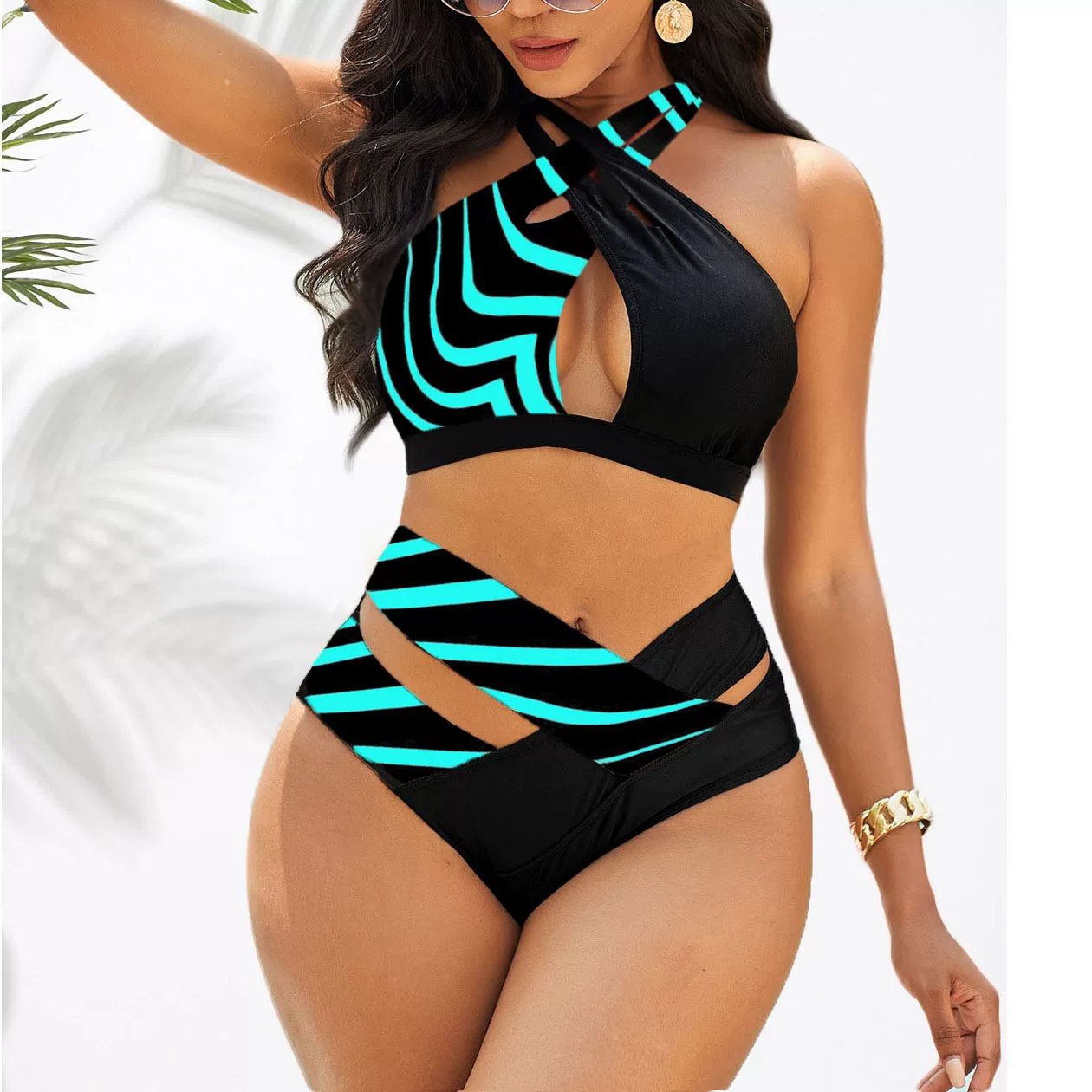 SWIMSUIT PLUS SIKINI SWIMWEAR SWIMMING купальник для женщин 5XL