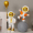 气球宇航员白色+星球宇航员橙色