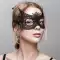 Mặt nạ nửa mặt nữ masquerade đảng cosplay đạo cụ sexy ren catwoman mặt nạ mắt đen Bịt mắt khóa miệng bịt mắt da khóa gài 