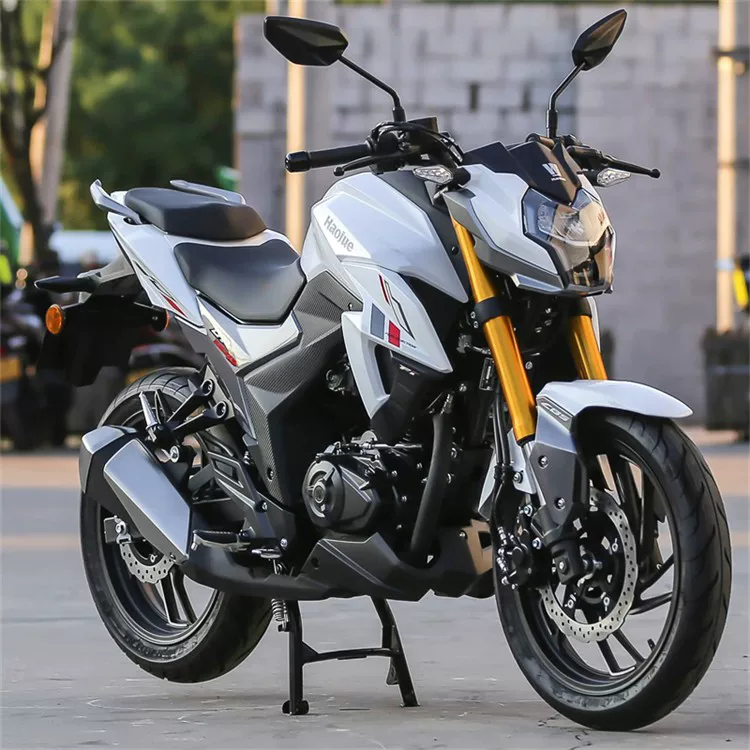 Guosi Dian Zao Haojue DR150S 160S Street Car DR300CC локомотив Мужской топливный шаг кроссовер-мотоцикл