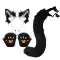 Halloween cáo phù hợp với tai và mũ mô phỏng đuôi cáo con thú trang phục Furui điều khiển động vật móng vuốt cos đạo cụ Đồ chơi đuôi cáo