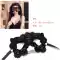 Mặt nạ nửa mặt nữ masquerade đảng cosplay đạo cụ sexy ren catwoman mặt nạ mắt đen Bịt mắt satin bóng có dây buộc Dụng cụ BDSM Bịt Mắt Bạo Dâm 