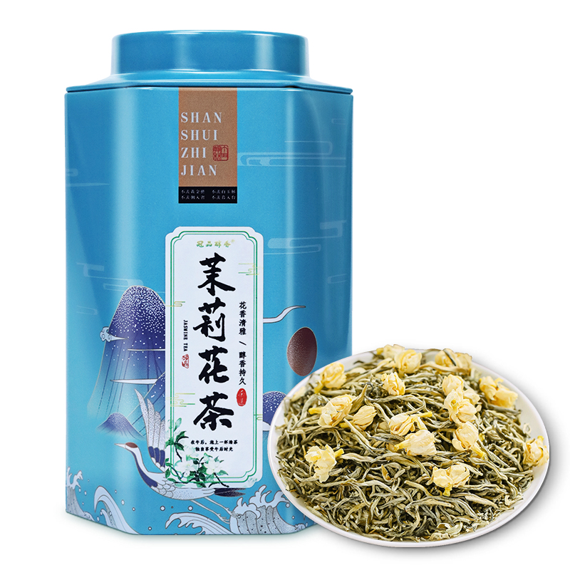 【冠品醇香】广西横县茉莉花茶100g