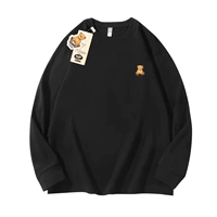 Классический черный лонгслив