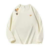 Абрикосовый лонгслив, с медвежатами