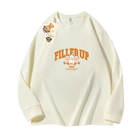 Абрикосовый лонгслив, с медвежатами