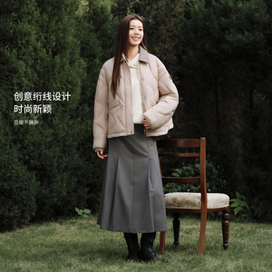 公开放淡宝【坦博尔】巴恩风短款羽绒服