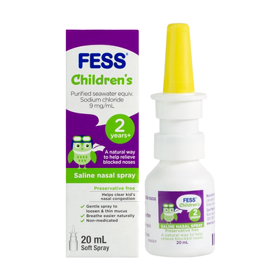 FESS澳洲进口家用生理海盐水鼻喷剂滋润干燥鼻腔鼻炎鼻塞儿童喷雾