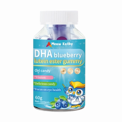 MeowKathy！DHA蓝莓叶黄素酯软糖60g