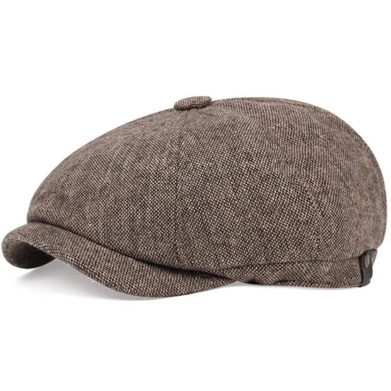 H18-khaki small grid