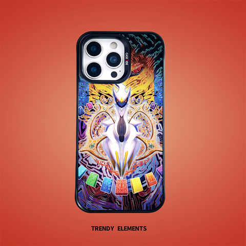 Pokémon Arceus Anime MagSafe Black Fantasy Bird Rainbow Plus/Pro/Max – 16, 15, 14, 13, 12 iPhone Case