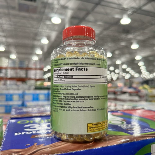 26 октября американский Киркленд Киркланд Витамин Е антиоксидант 400IU отбеливание VE 500 зерна