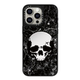 Polished Metallic Skull iPhone Case for iPhone 18 – 13