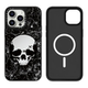 Polished Metallic Skull iPhone Case for iPhone 18 – 13