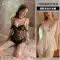 Bộ đồ ngủ gợi cảm nguyên chất Desire cặp đôi vui vẻ đồ lót nữ Jumpsuit lụa đen nắng vui qqny tâm trạng phù hợp với giường ren 