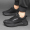 Black single shoes