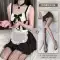 cosplay hầu gái Mèo hầu gái trang phục cos lolita đen trắng cổ điển tạp dề chuông dễ thương gợi cảm lolita Plus size trang phục cosplay hầu nữ bộ hầu gái sexy 