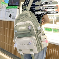 Свежая подвеска, нейлоновая водонепроницаемая ткань, значок, водоотталкивающие бретели, с медвежатами, увеличенная толщина