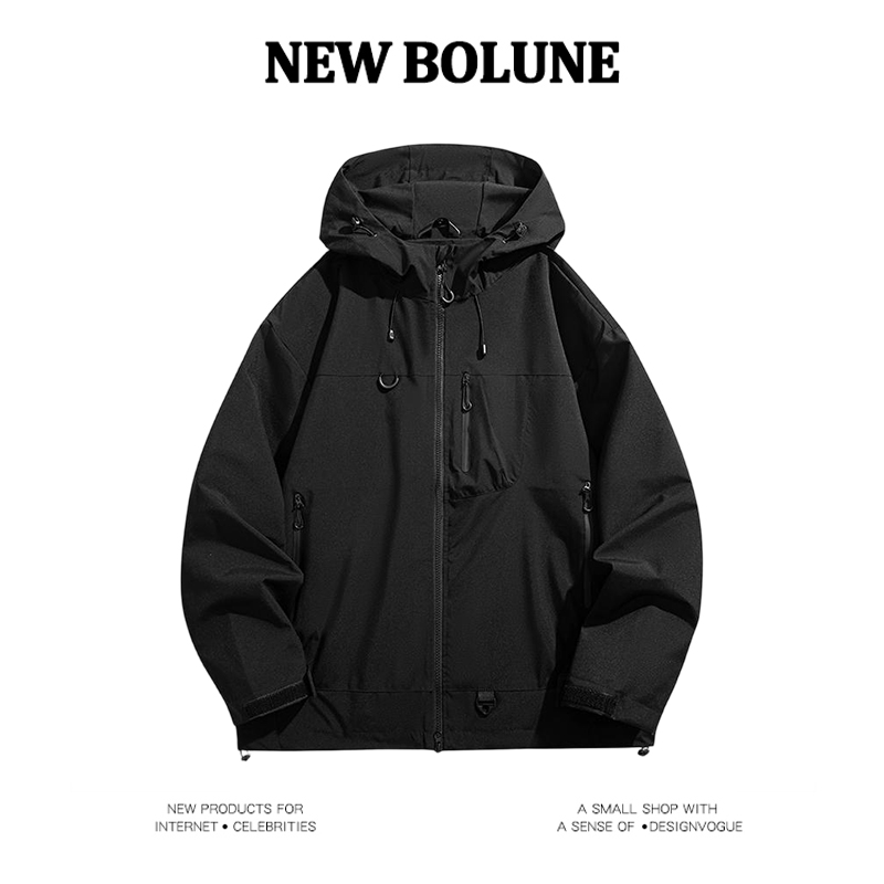 NEW BOLUNE/新百伦官网三防夹克冲锋衣情侣外套