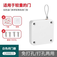 Бесполярные дверные двери-1000 натяжение (белый)