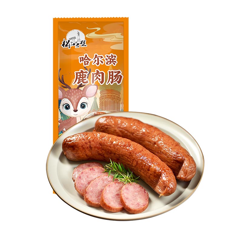 松江老号鹿肉风味红肠90g*10根