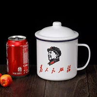 [Двойная эмалевая утолщенная крышка 1200 мл] Подает людям