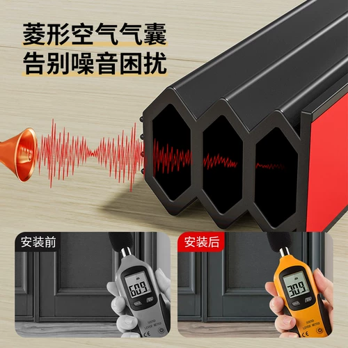 Antieft Door Gearing Drive Mother Gate Gate Crae Winds и звукоизоляционная, звукоизоляция, деревянная дверная дверная дверь спальни для дверной трубки