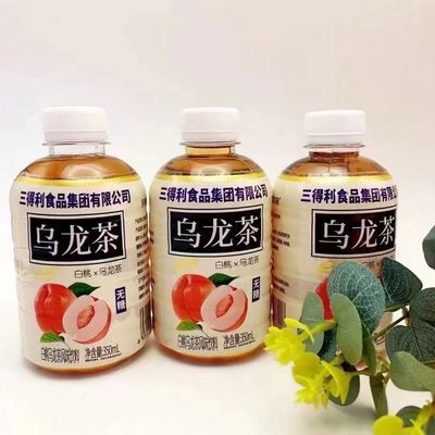 白桃乌龙茶风味饮料350ml/瓶网红爆款夏日饮品新日期整箱批发