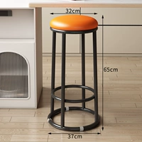 [Оранжевая восковая кожура + черные окрашенные ноги] Губка с толщиной 65 см/