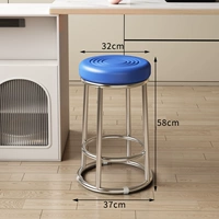 【Водяная волна синего + серебряные ножки】 58 см. Стремились и стояли губчатая/трехколдельная арматура