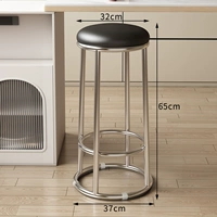 [Масляная восковая кожаная черная + серебряная ножки].