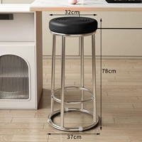 【Водяная волна Black + Серебряные ножки】 78 см. Установленная губка/армирование с тремя кольцами.