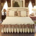 Đầm nhung pha lê kiểu Âu Châu trải giường một mảnh dày ấm áp nhung nhung trải giường trải giường 1,5m1,8 / 2 mét - Váy Petti