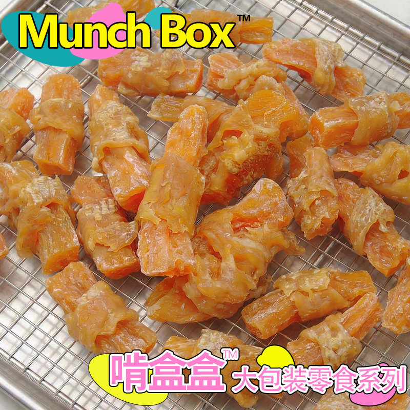 啃盒盒鸡肉绕甘薯100g奖励训练狗零食