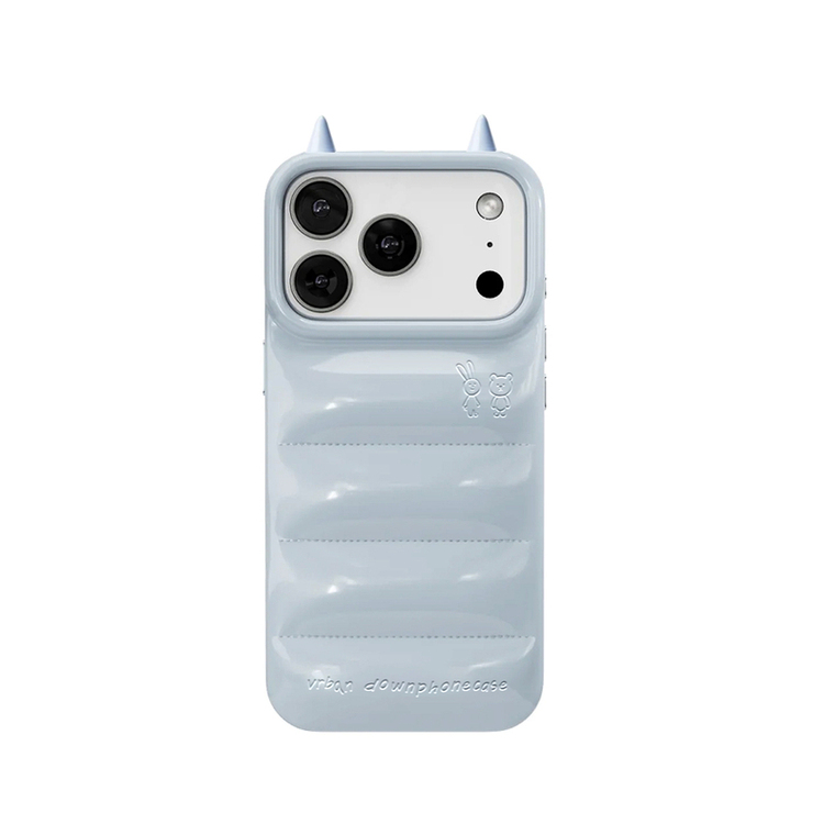 Embossed Bunny & Bear Quilted iPhone Case